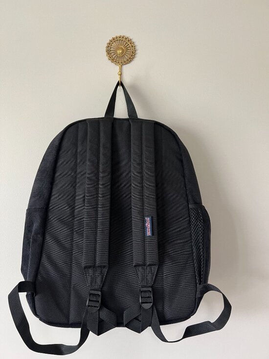 black jansport corduroy backpack Misty Rose Cross Town – Dash Forward Jansport Backpack Black Corduroy |